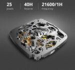 CIGA DESIGN Z031-TITI-W150G AIRCRAFT CARRIER AUTOMATIC MECHANICAL SKELETON WRISTWATCH - Image 9