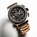 MSTR AM139SS - AMBASSADOR ROSE GOLD / BLACK / SS BAND - Image 3