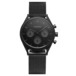 TAYROC MILAN Black / Black Mesh Strap 36mm