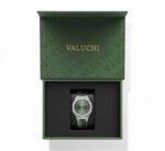 Date Master Series 40mm Leather Silver Green - Image 4