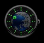 CIGA Design U031-TU04-W6U Titanium DLC Mechanical Watch Series U Blue Planet - Image 6