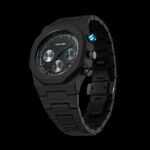 D1 MILANO PHBJ07 POLYCHRONO 40.5MM CHARACOAL BLACK - Image 2