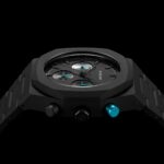 D1 MILANO PHBJ07 POLYCHRONO 40.5MM CHARACOAL BLACK - Image 3