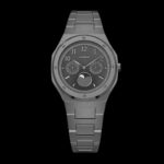 VALUCHI Dual Calendar Gunmetal Black-40MM - Image 2