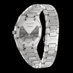 VALUCHI Dual Calendar Silver Black- 40MM - Image 3
