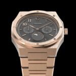 VALUCHI Dual Calendar Rose Gold Black- 40MM - Image 4