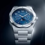 VALUCHI Dual Calendar Silver Blue- 40MM - Image 4