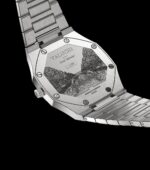 VALUCHI Dual Calendar Limited Silver Ice Blue-40MM - Image 7