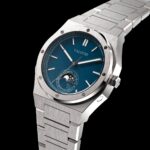 VALUCHI Soluna Automatic Silver Blue-38MM - Image 4