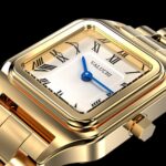 Valuchi Quadris Yellow Gold White 21mm - Image 3