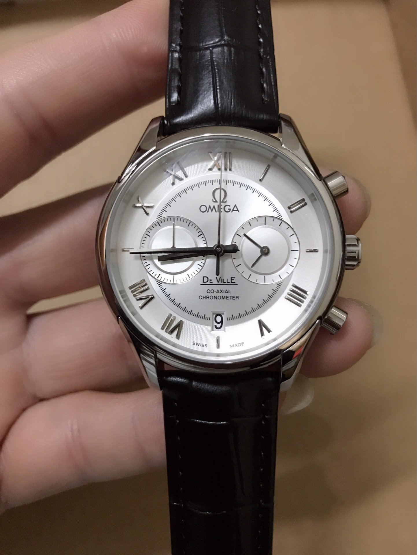 Omega De Ville  Series Automatic Co-Axial Chronometer Men’s Watch