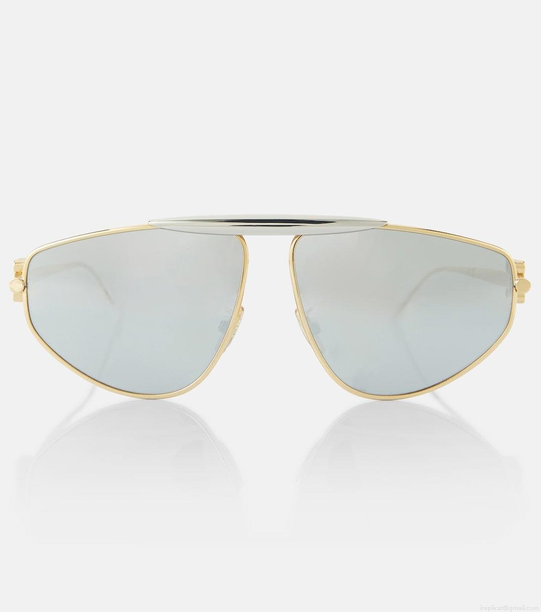 LoeweSpoiler aviator sunglasses